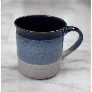 Dwell Studios Ceramic Mug With Lovely Blue Stripe